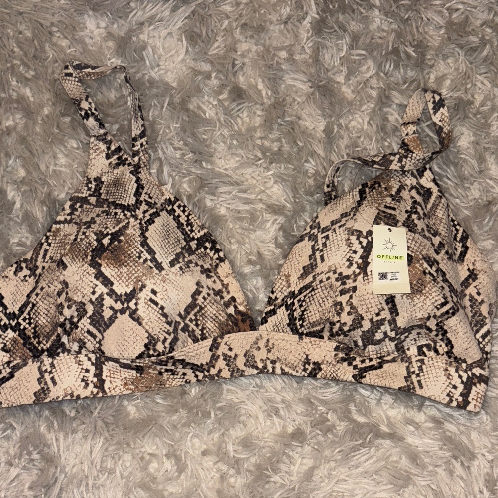 Aerie Snake Print Tank Top